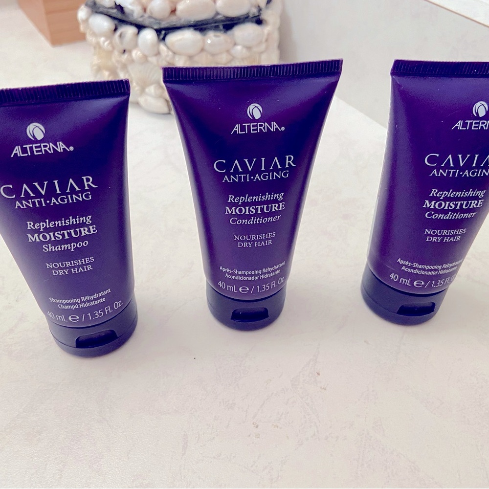 🆕 Alterna Caviar Shampoo and Conditioner Minis (Set of 3)